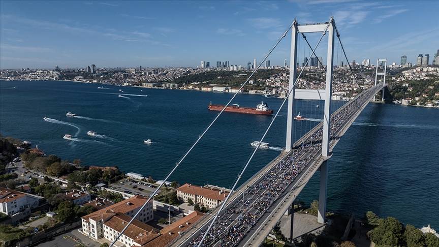 Köprü trafiğe kapanıyor! 2025 İstanbul Maratonu Halk Koşusu saati ve parkuru belli oldu 5